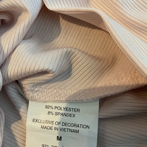 Apana Cream Sleeveless Tie Front Tank Top - Picture 5 of 5